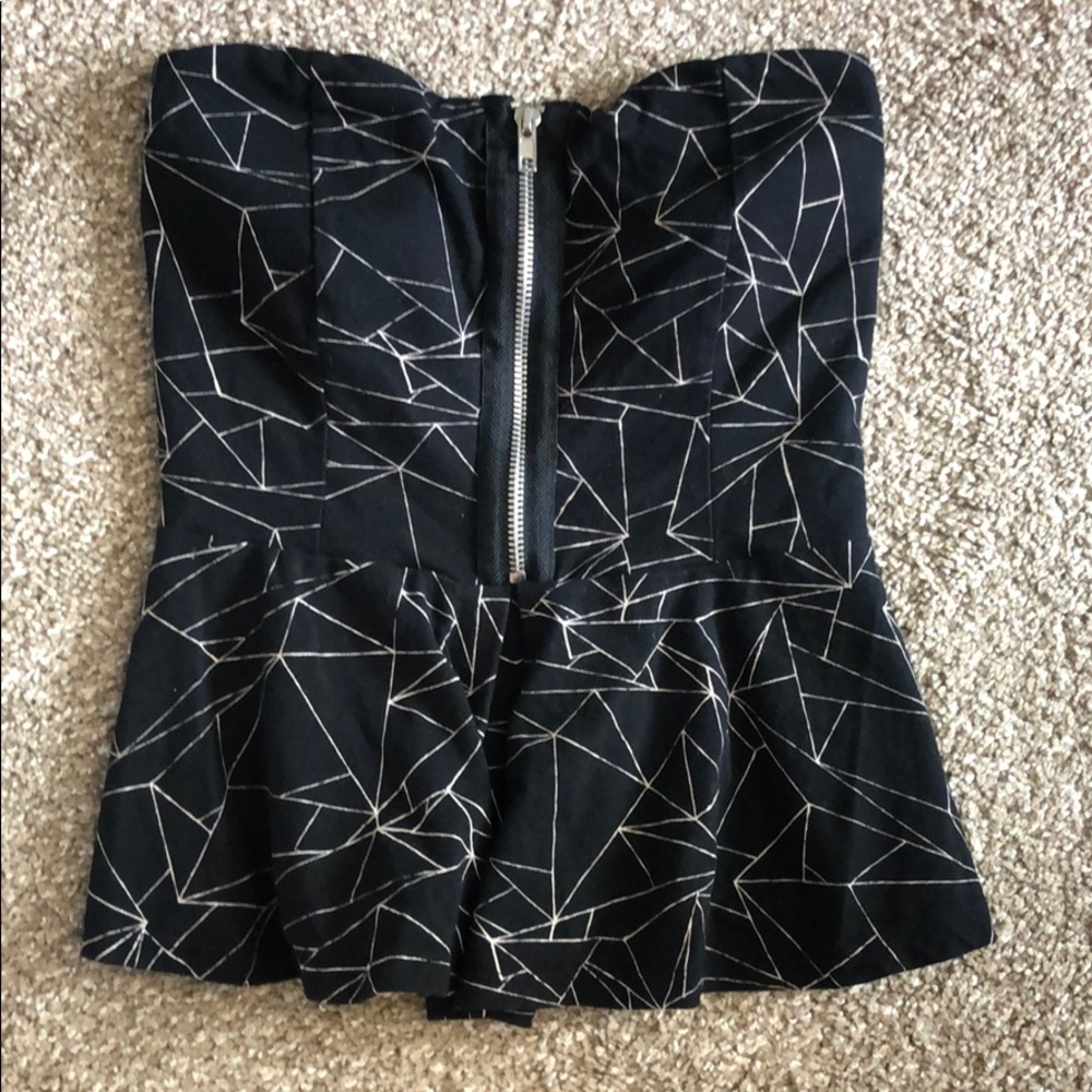 Strapless Top